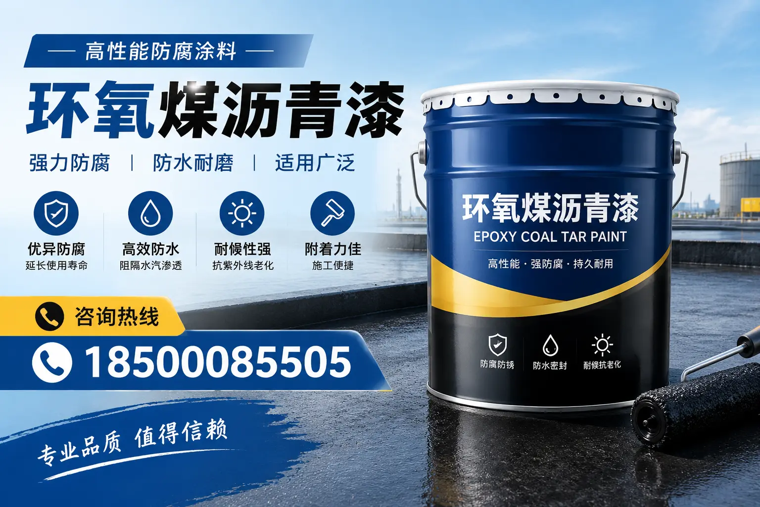 环氧煤沥青漆的主要成分与功能，沈阳用户深度了解