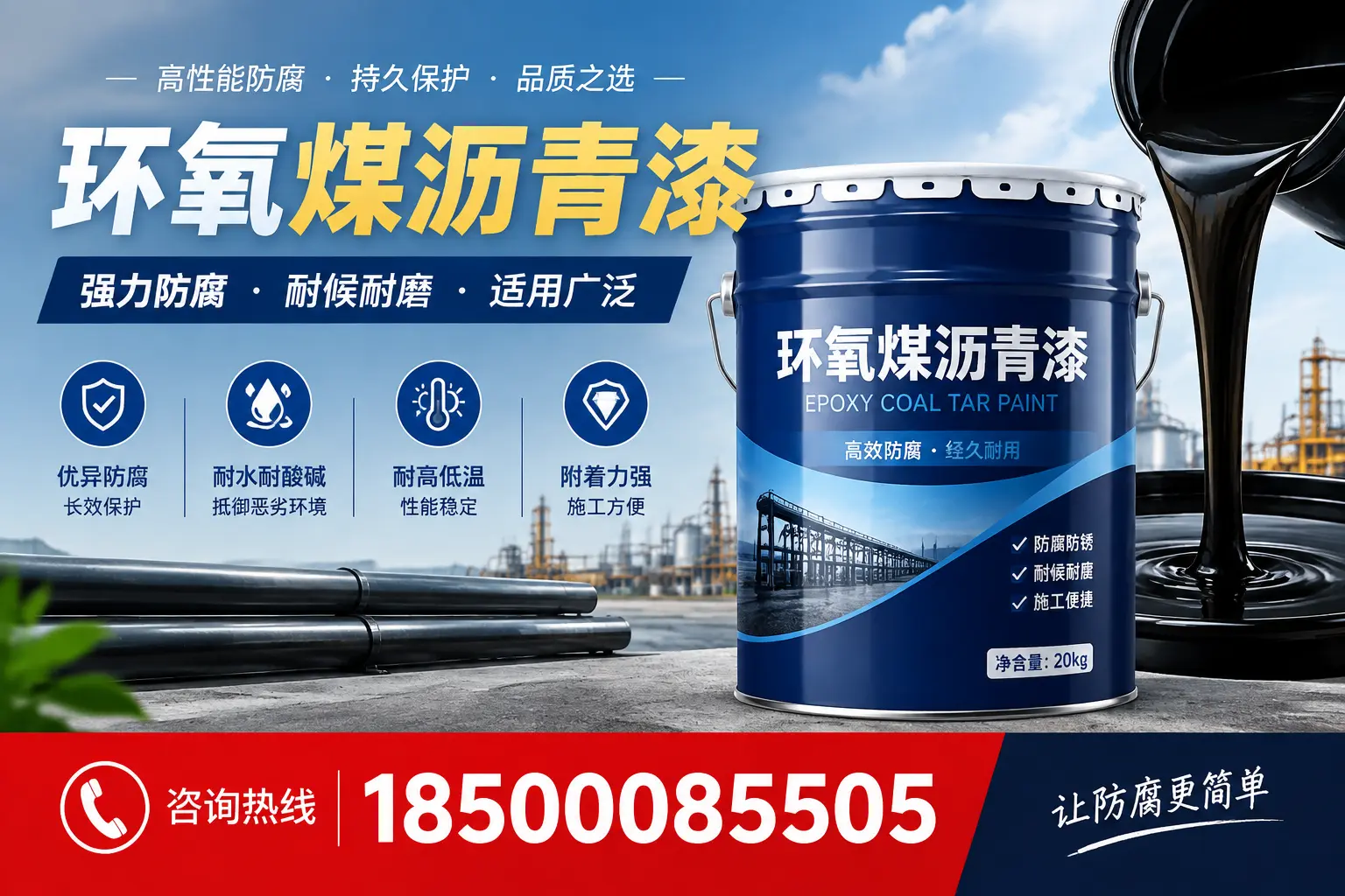 环氧煤沥青漆在不同气候条件下的表现分析，沈阳适用性