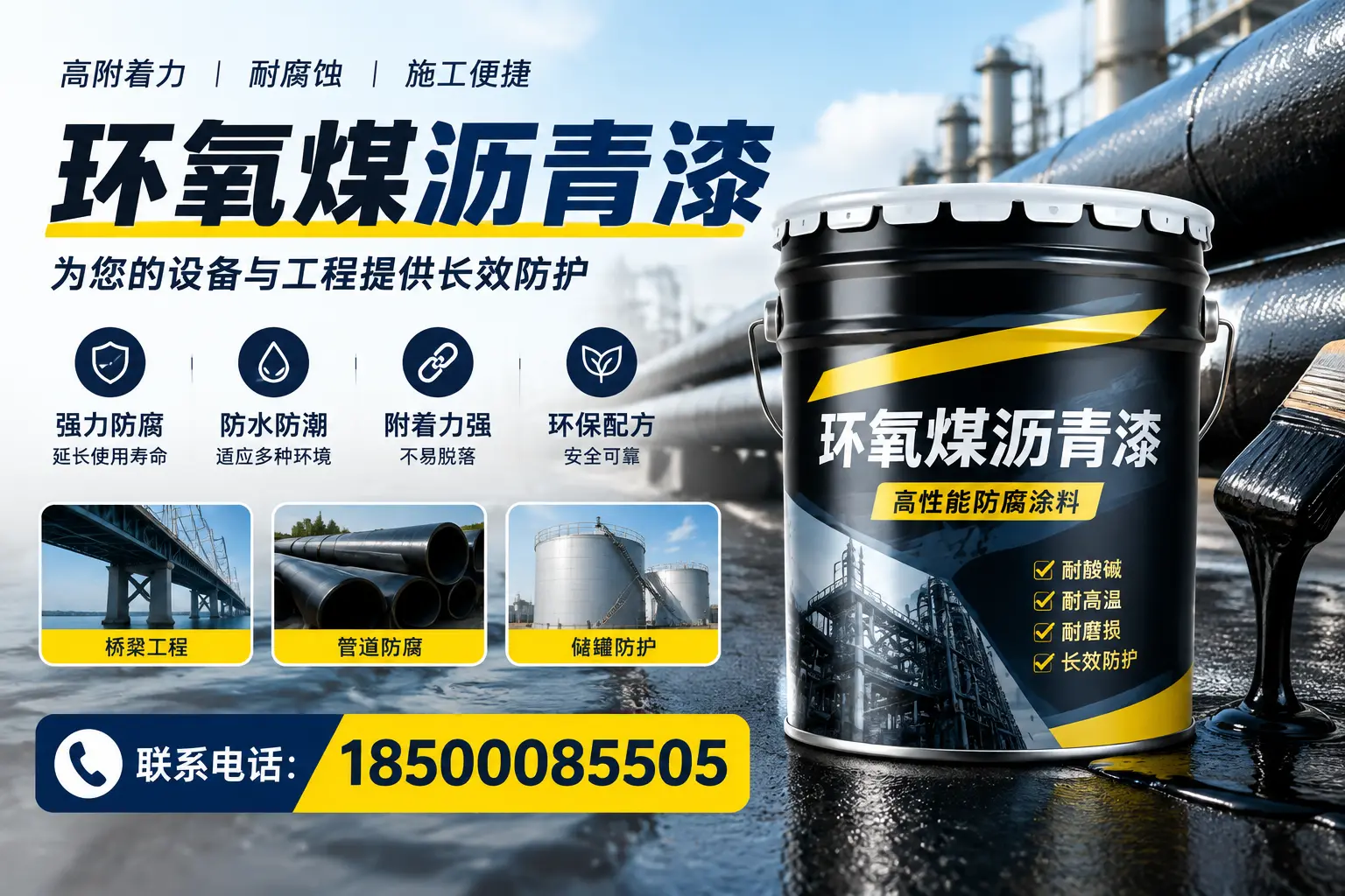 环氧煤沥青漆与其他涂料的对比分析，助力沈阳企业决策